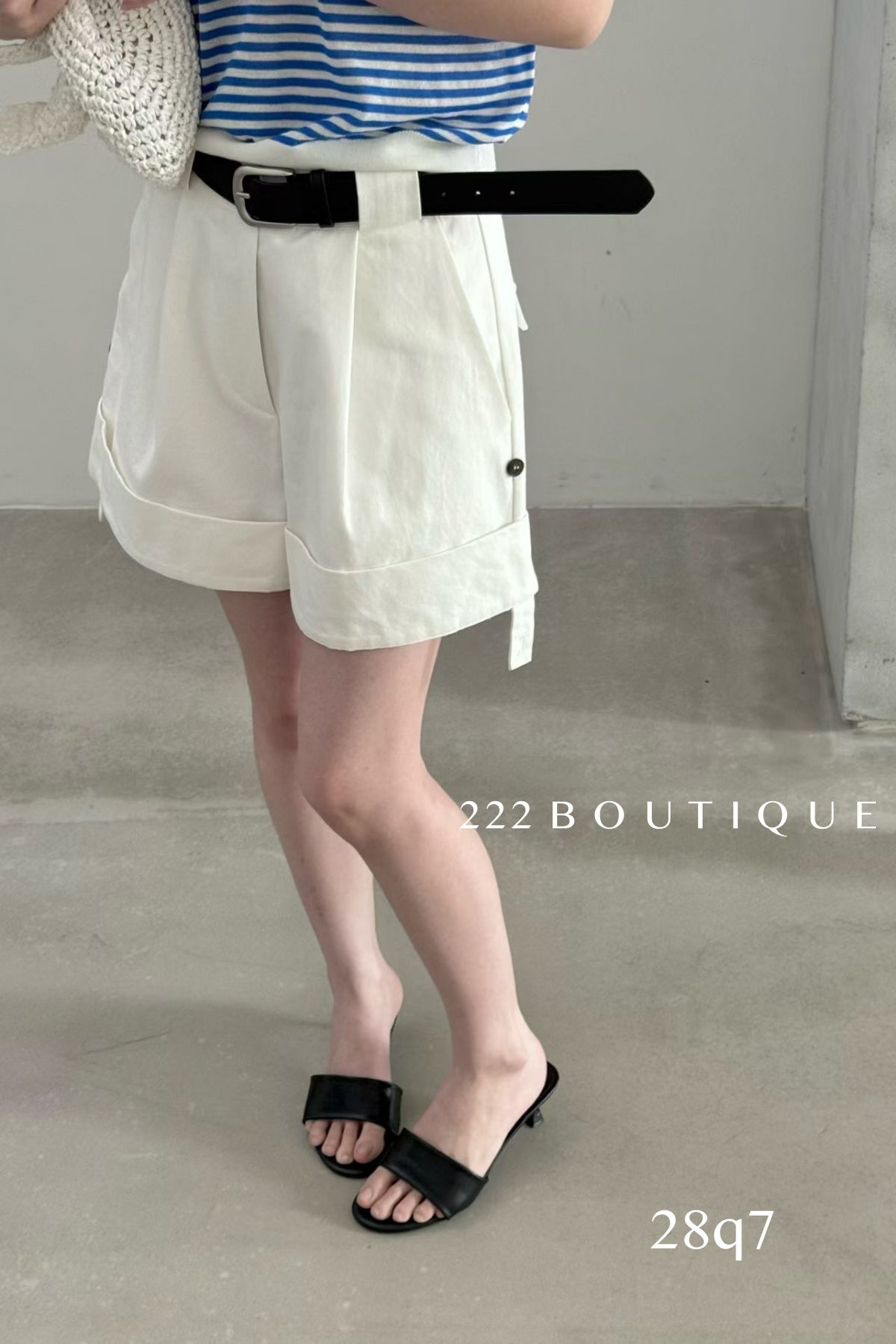 28q7 -  BELTED CARGO  SHORTS