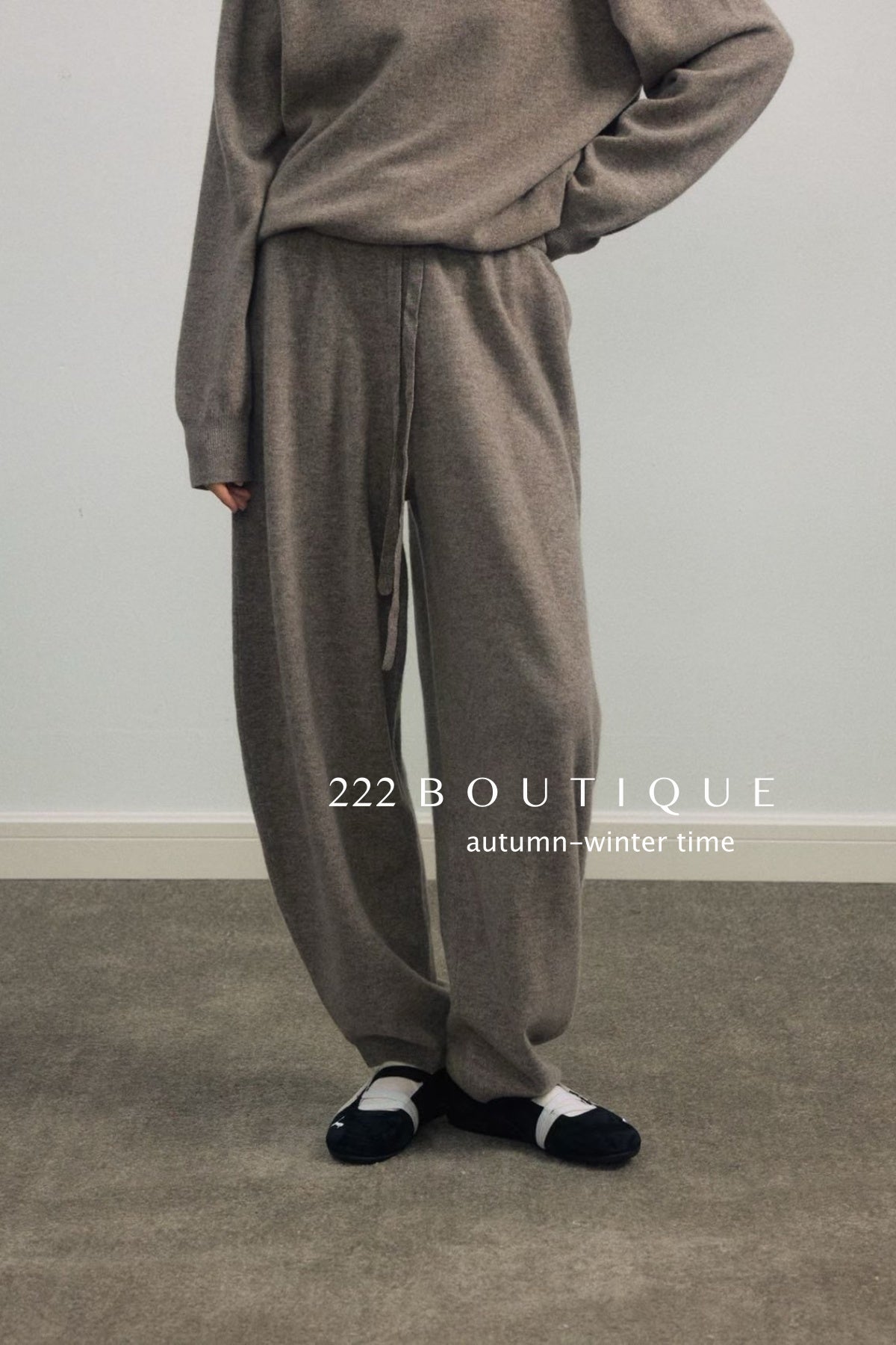 17a19 + 17q13 Cashmere knit set