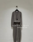 17a19 + 17q13 Cashmere knit set