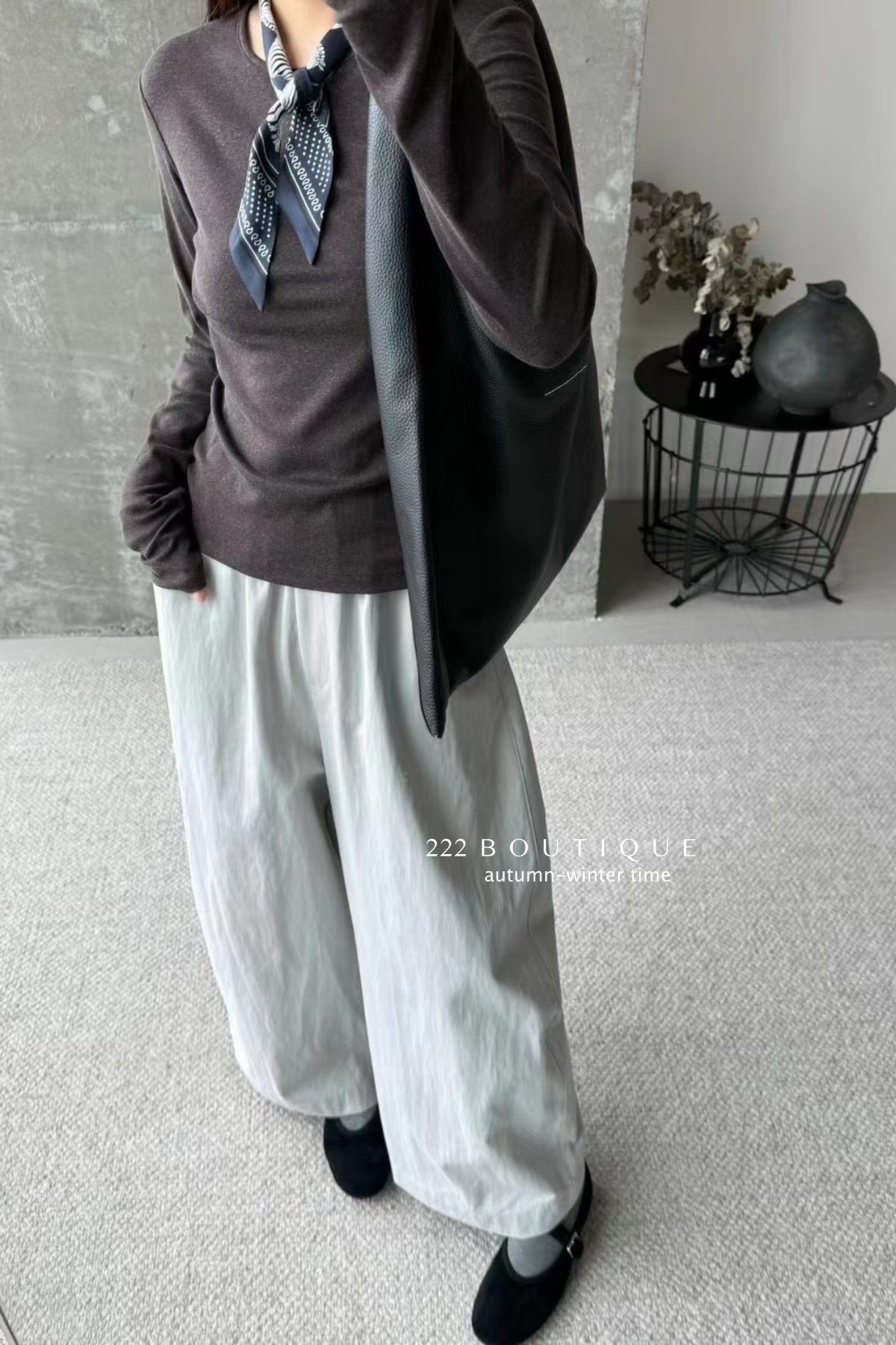 17a108 Cotton long-sleeve top