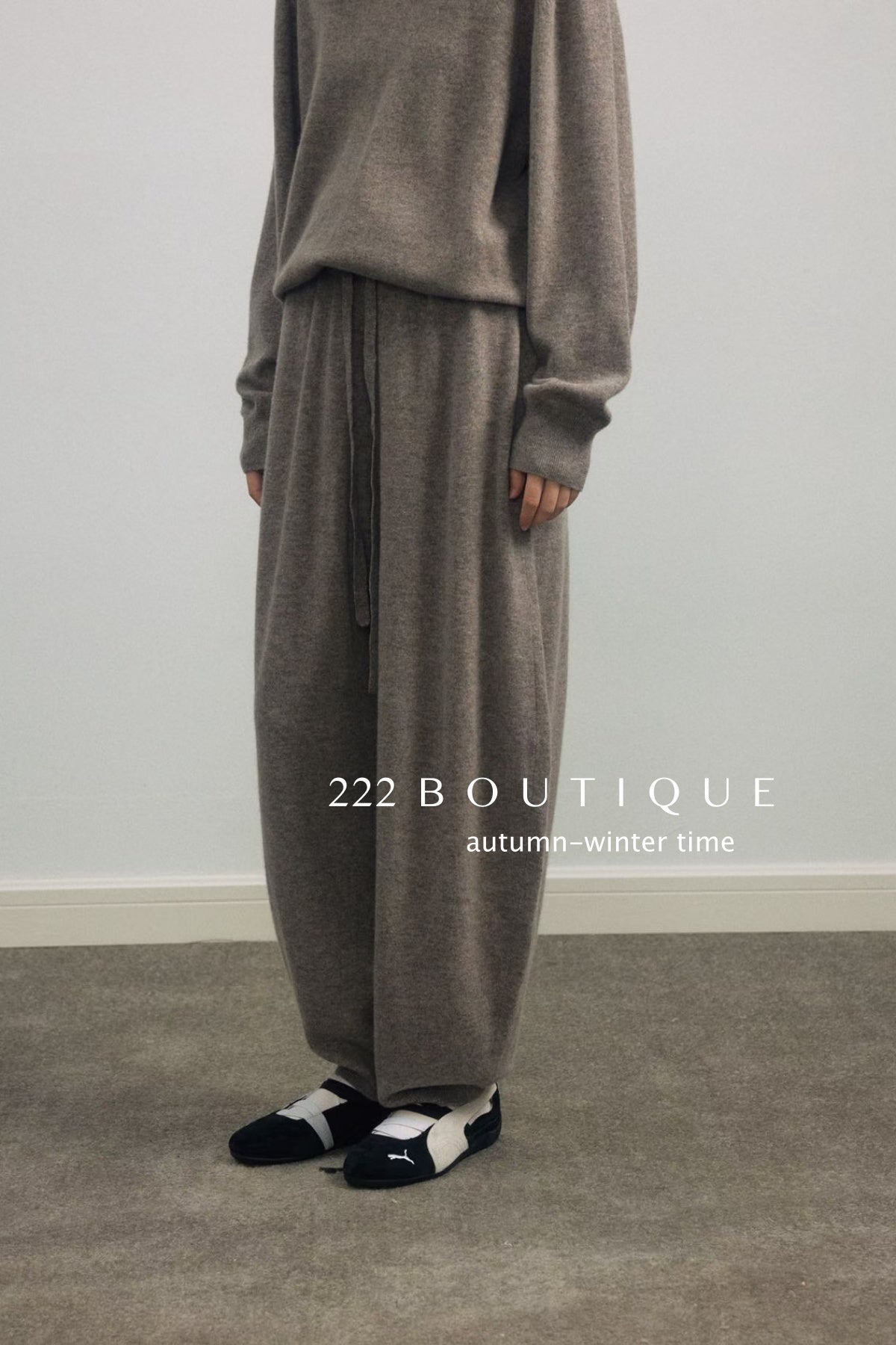 17a19 + 17q13 Cashmere knit set