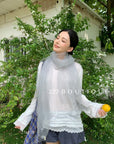 26a135 - LACE KINIT TOP