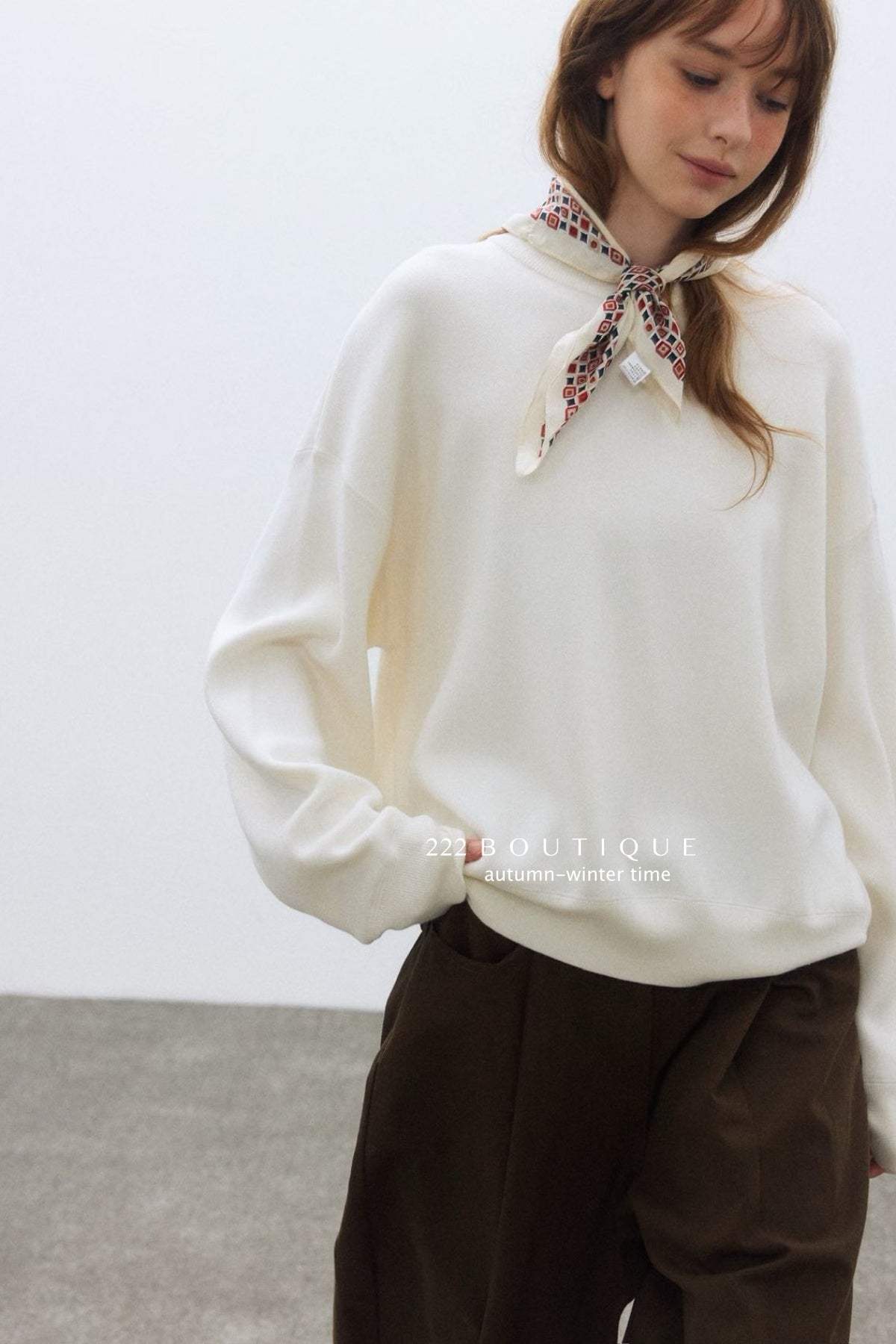 17a19 Cashmere sweater
