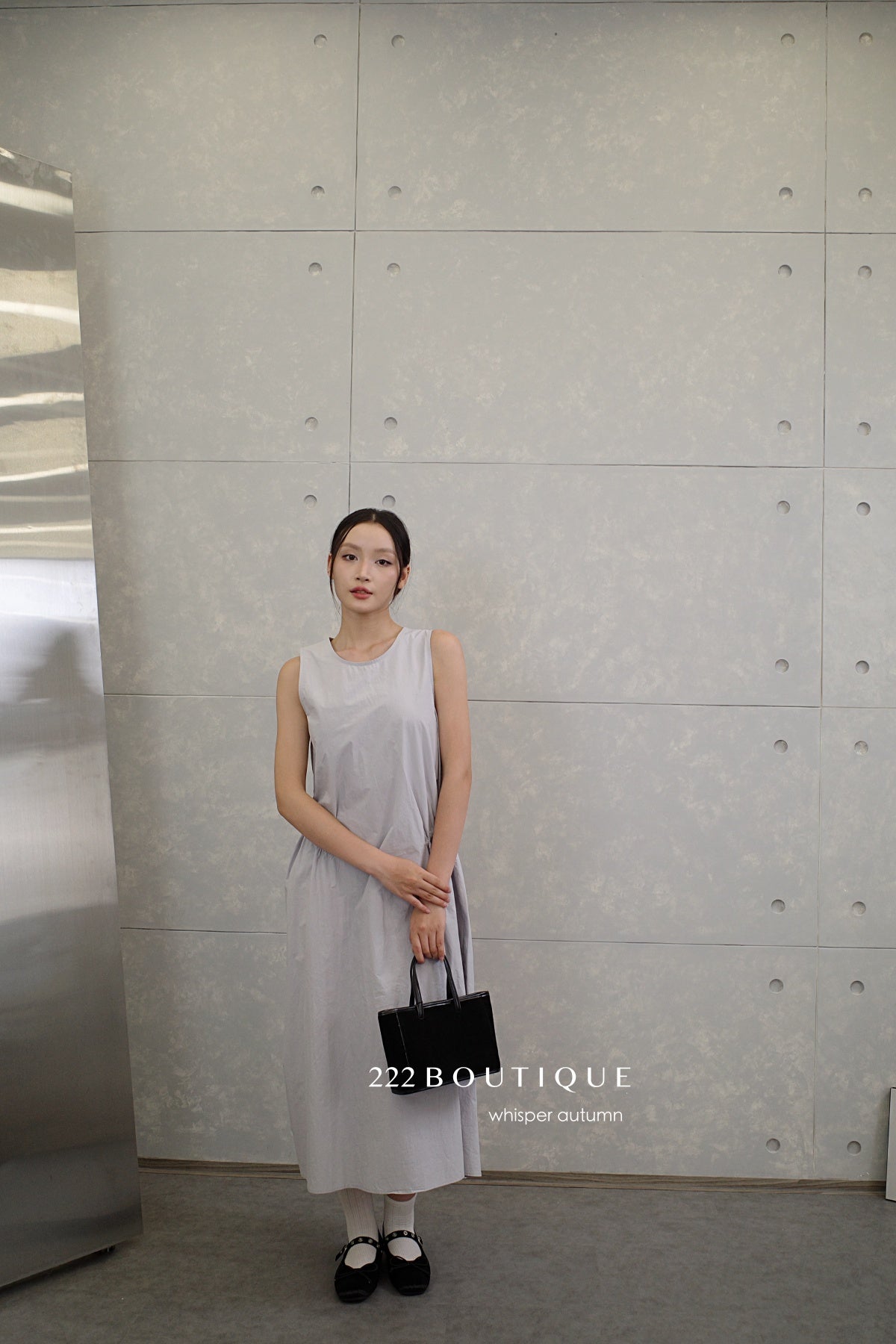 16v8 Tiered round-neck silk dress