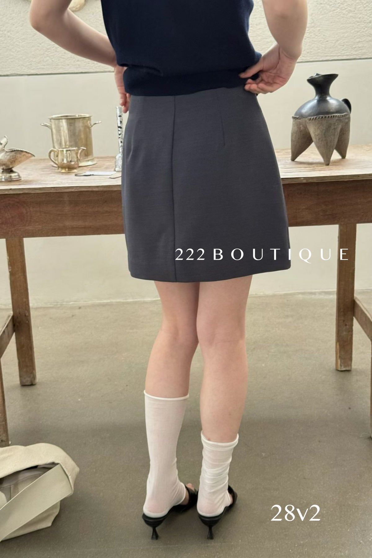 28v2 - MINI  PLEATED SKORT