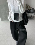 17a108 Cotton long-sleeve top