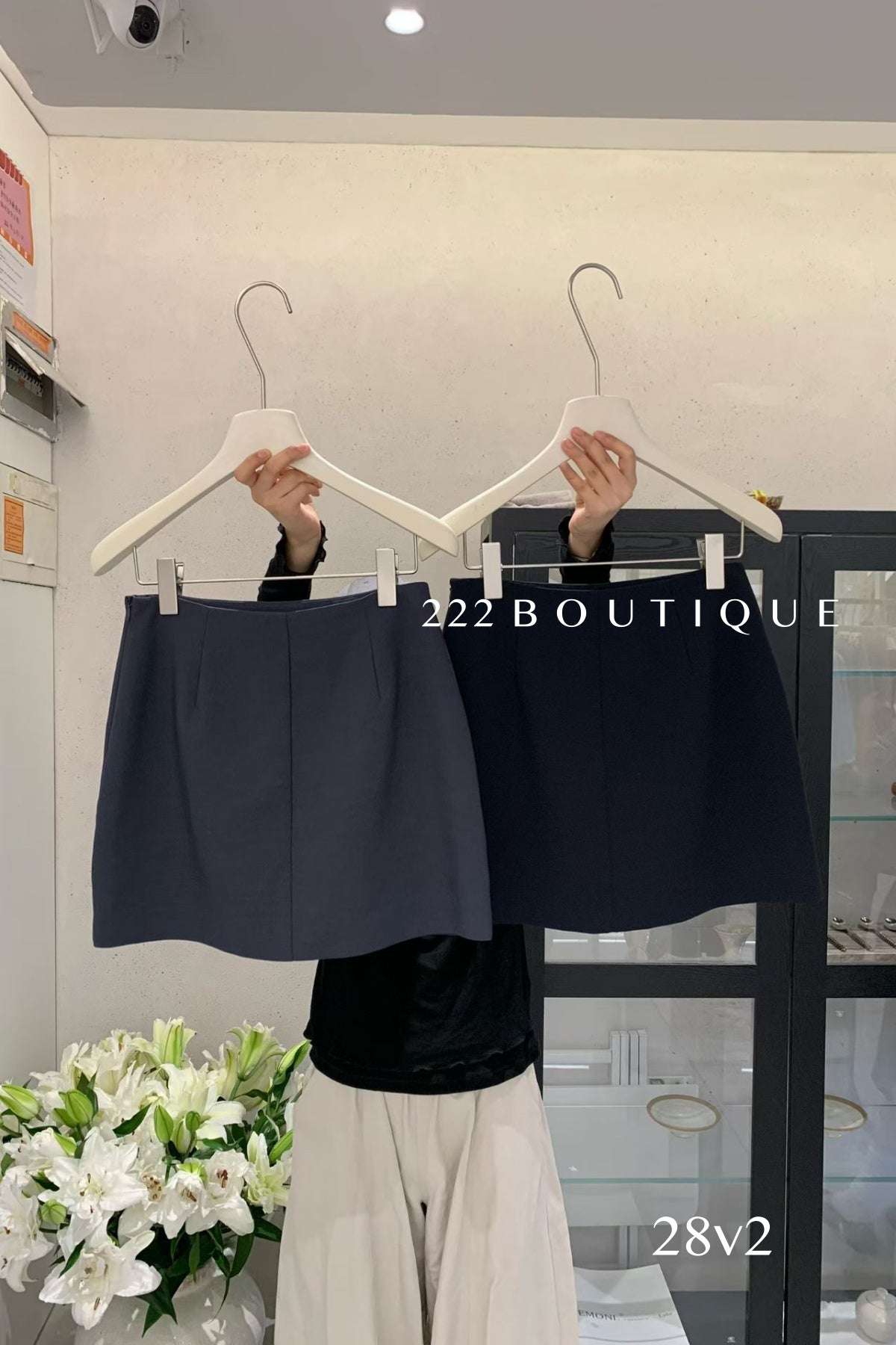 28v2 - MINI  PLEATED SKORT