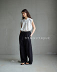 28A144- MINIMAL SLEEVELESS TOP