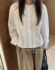 17a10 Basic cotton-blend shirt