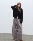 17q12 y elastic-waist pants