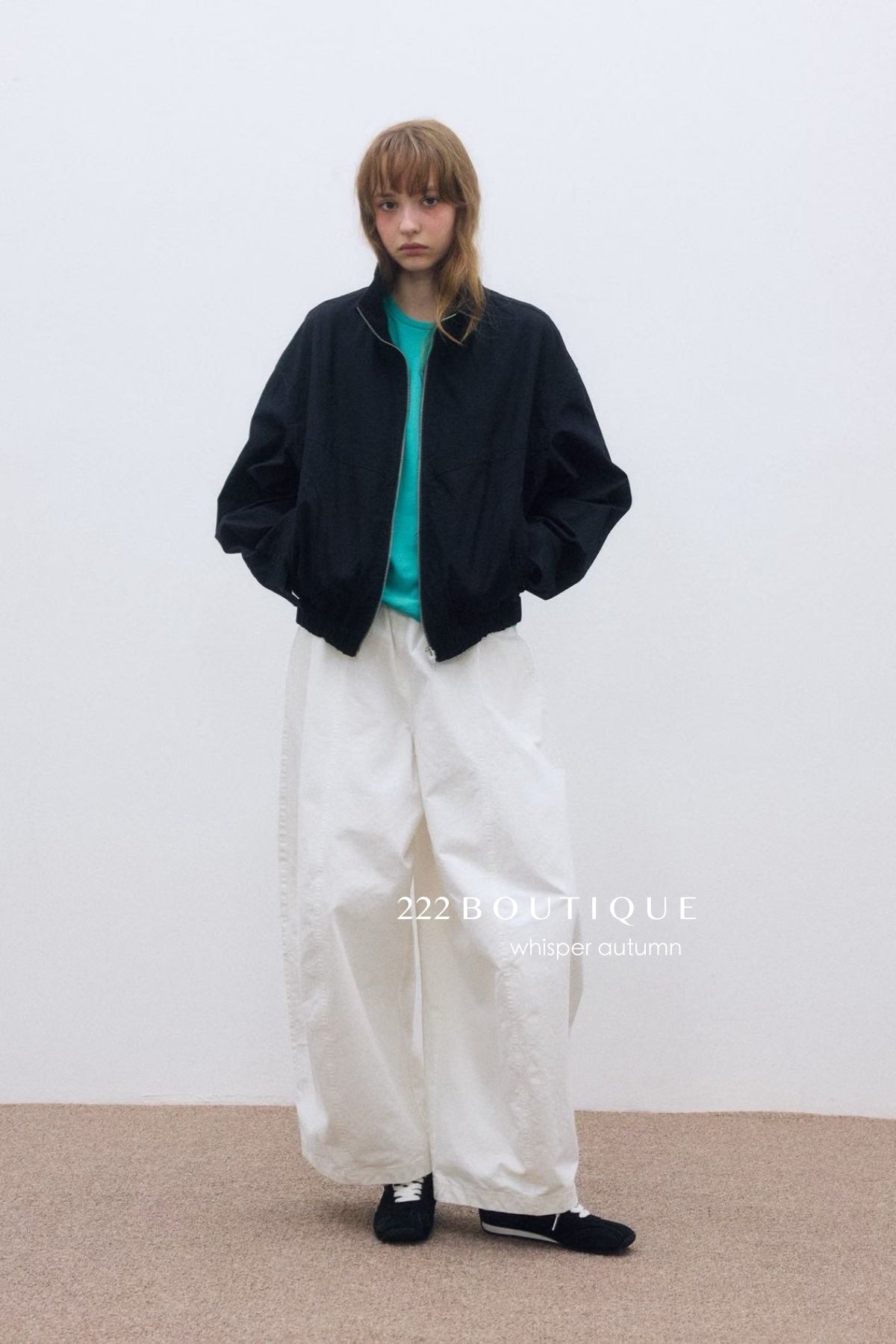 17q11 Corduroy elastic-waist pants