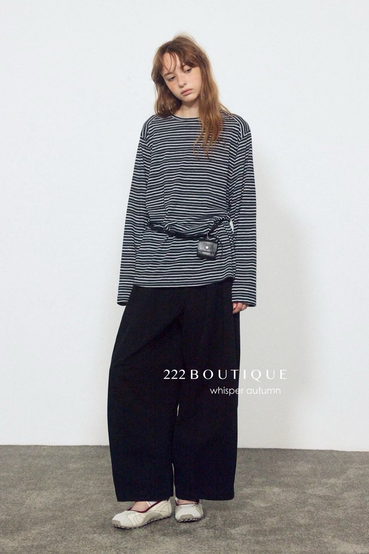 17q11 Corduroy elastic-waist pants