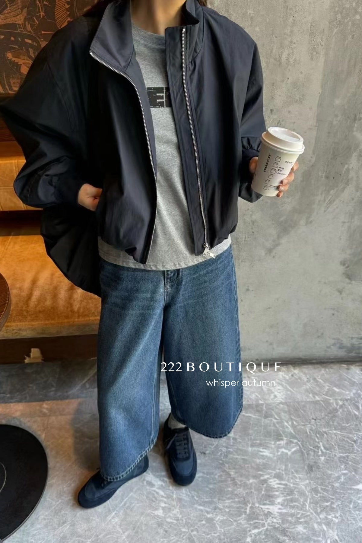 17q14 Basic cropped jeans