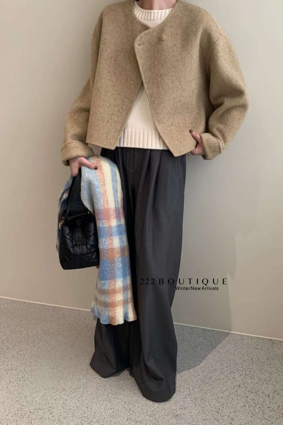 CASHMERE COAT - 96A48