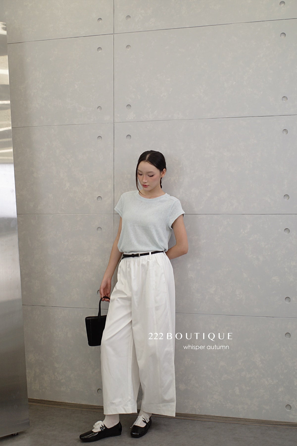 16A8 Basic Mongtoghi cashmere top