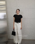 16A8 Basic Mongtoghi cashmere top