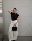 16A8 Basic Mongtoghi cashmere top