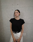 16A8 Basic Mongtoghi cashmere top