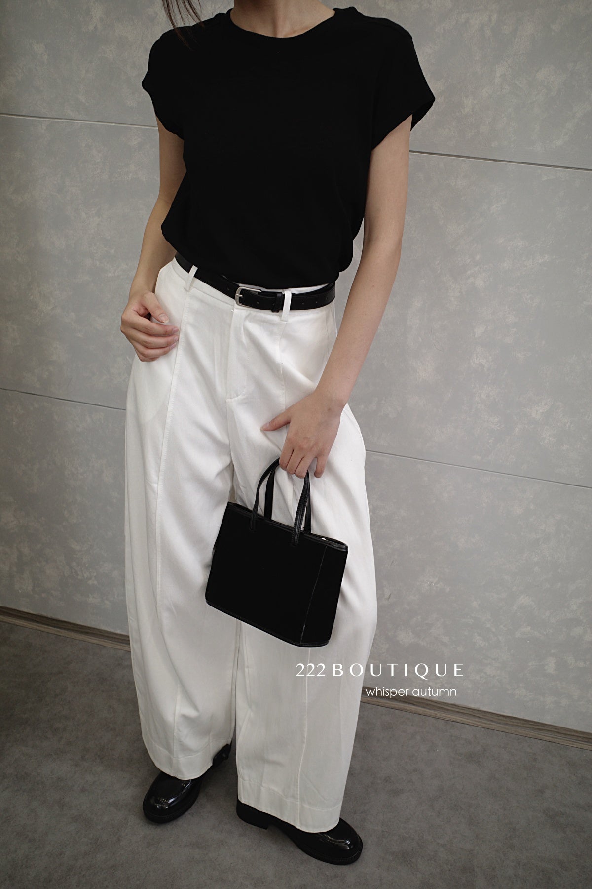 16A8 Basic Mongtoghi cashmere top