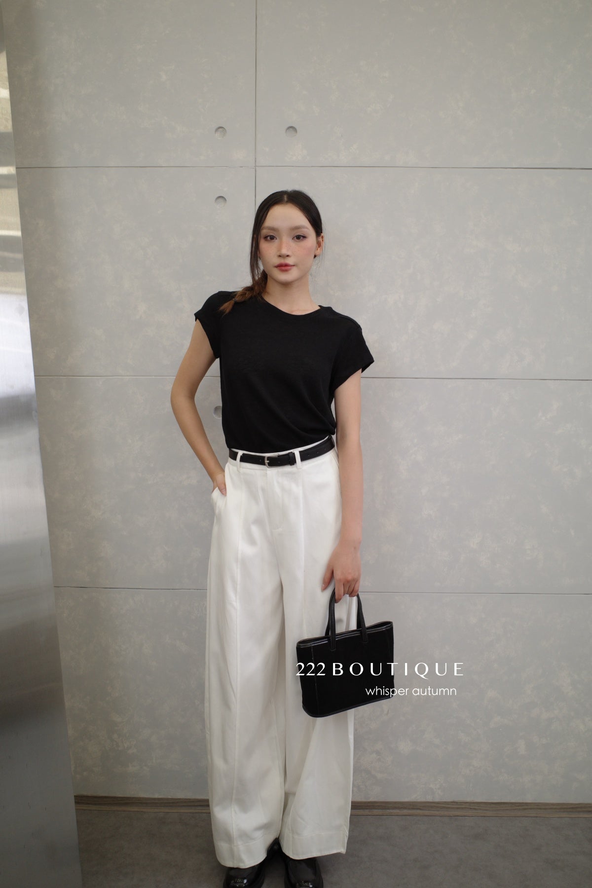 16A8 Basic Mongtoghi cashmere top