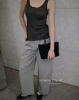 16a1 Spaghetti strap top with front buttons
