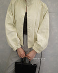 16a5 Lightweight khaki jacket with high collar