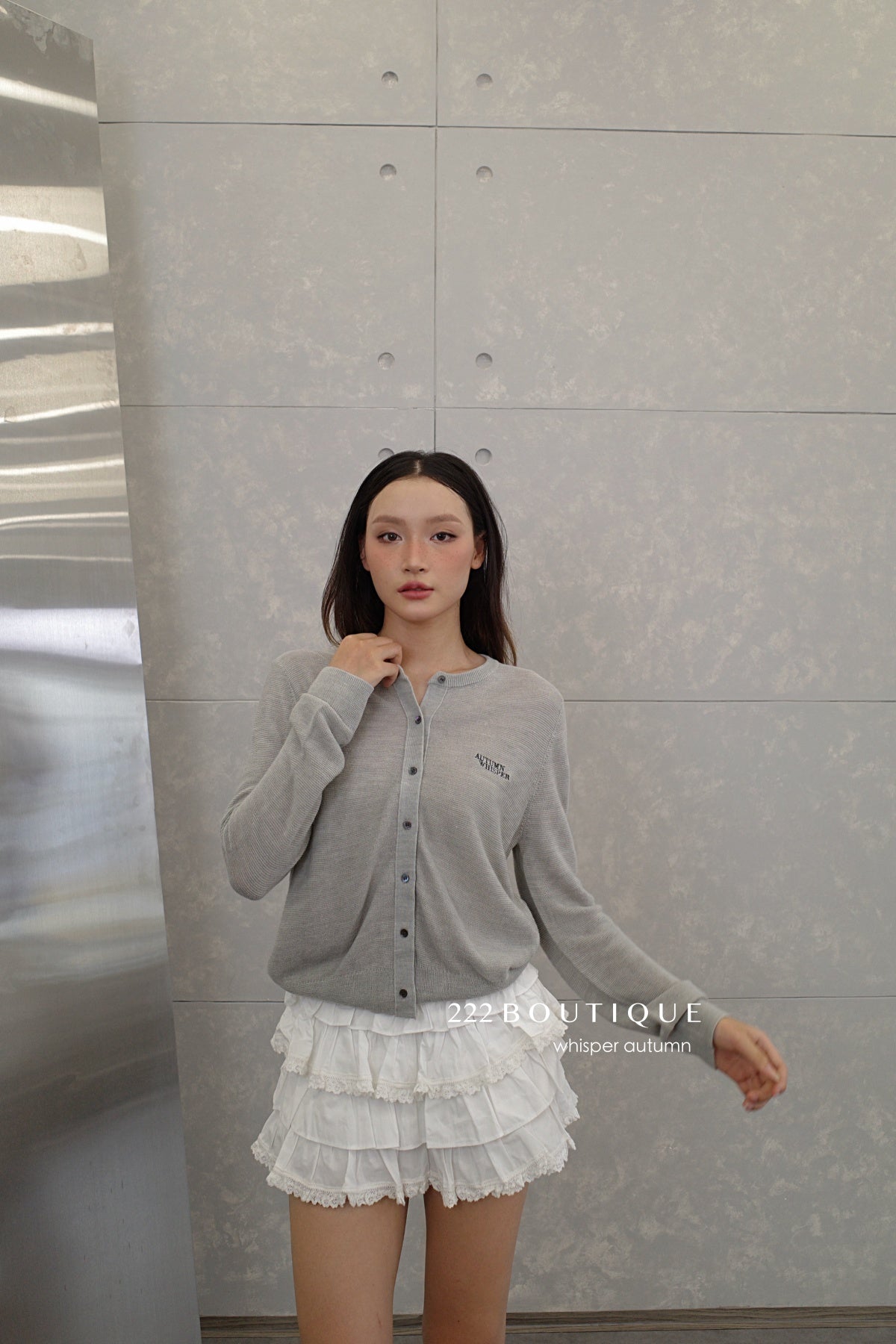16a10  Basic Mongtoghi cashmere cardigan