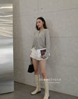 16a10  Basic Mongtoghi cashmere cardigan