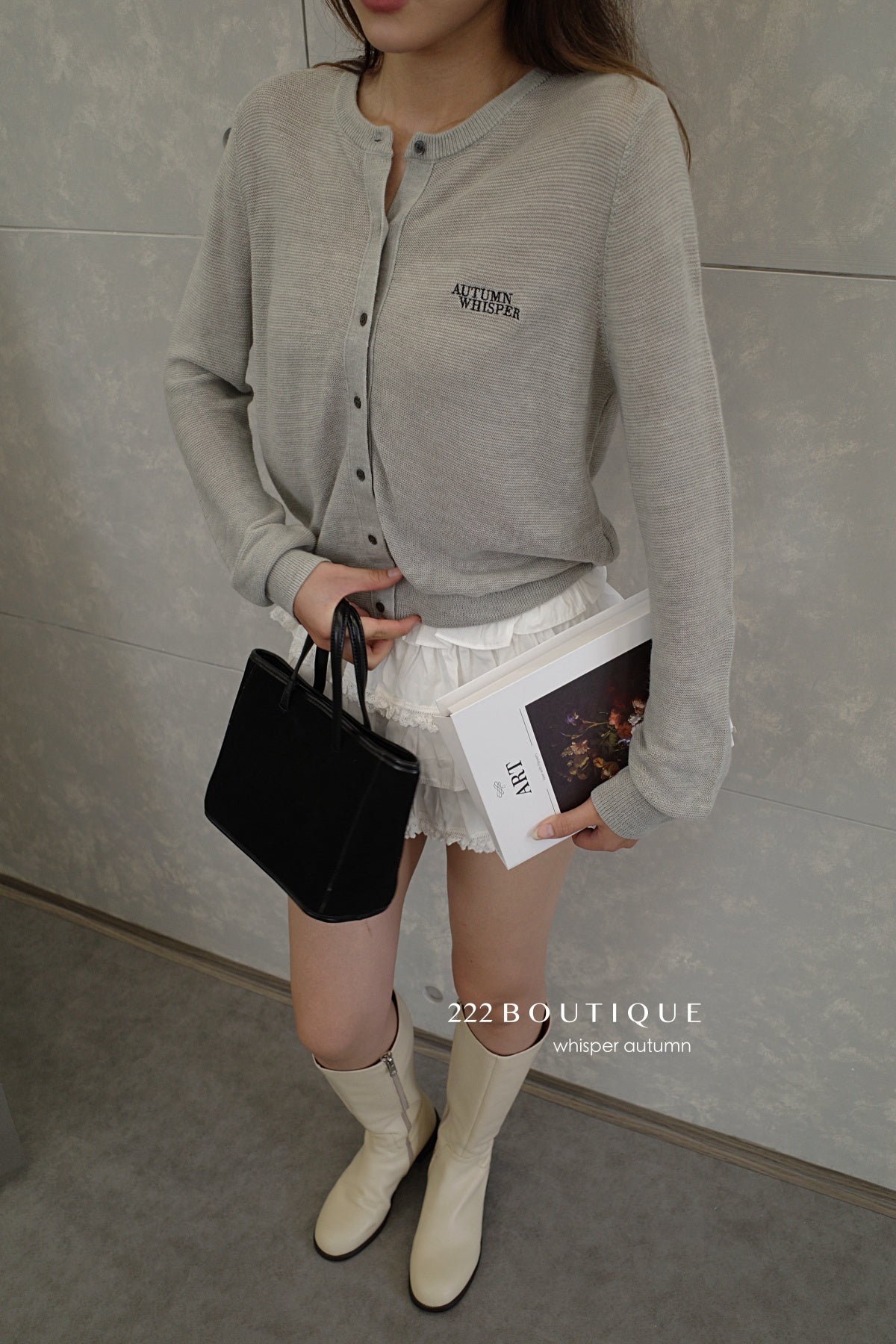 16a10  Basic Mongtoghi cashmere cardigan