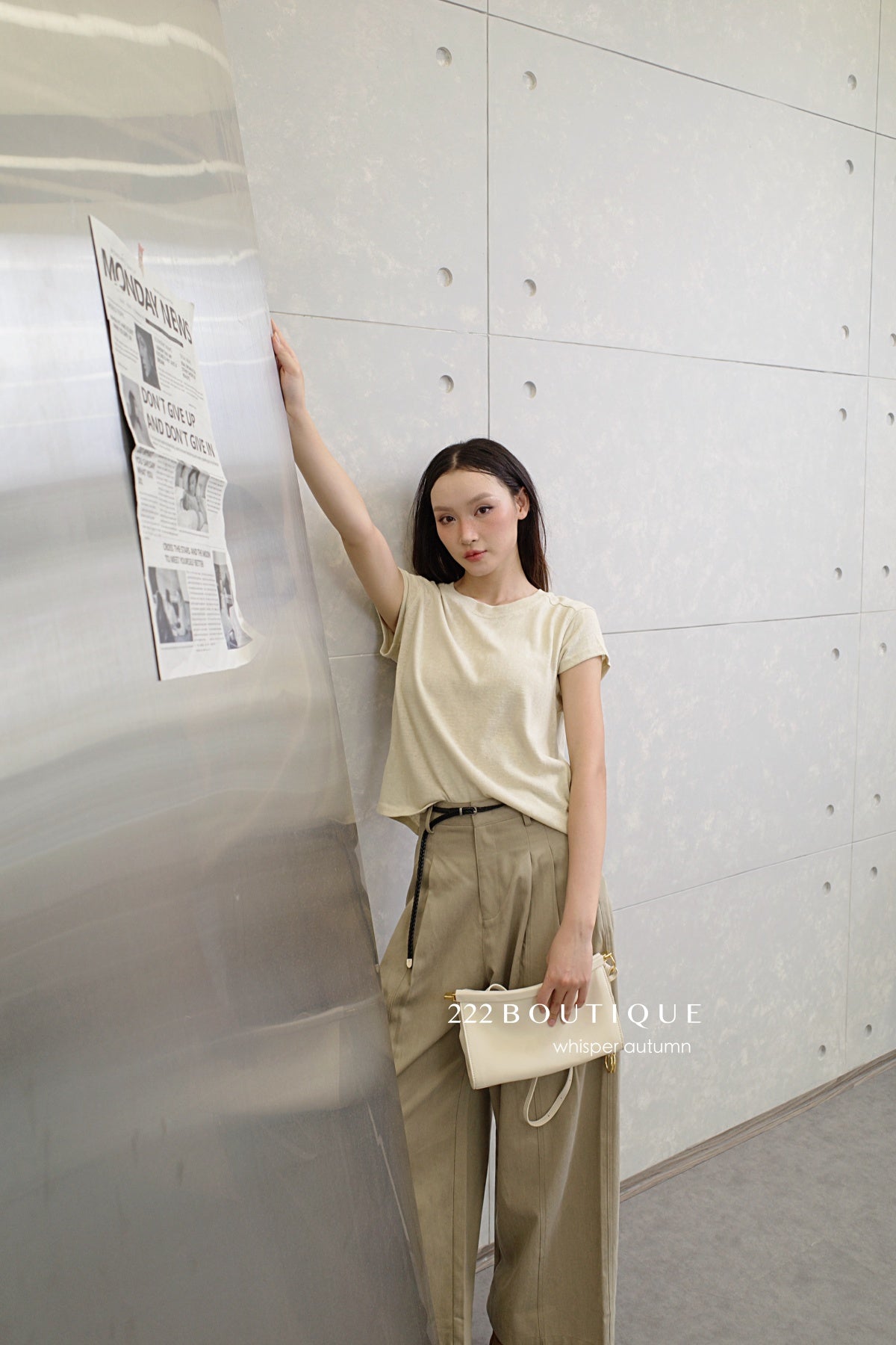 16A8 Basic Mongtoghi cashmere top