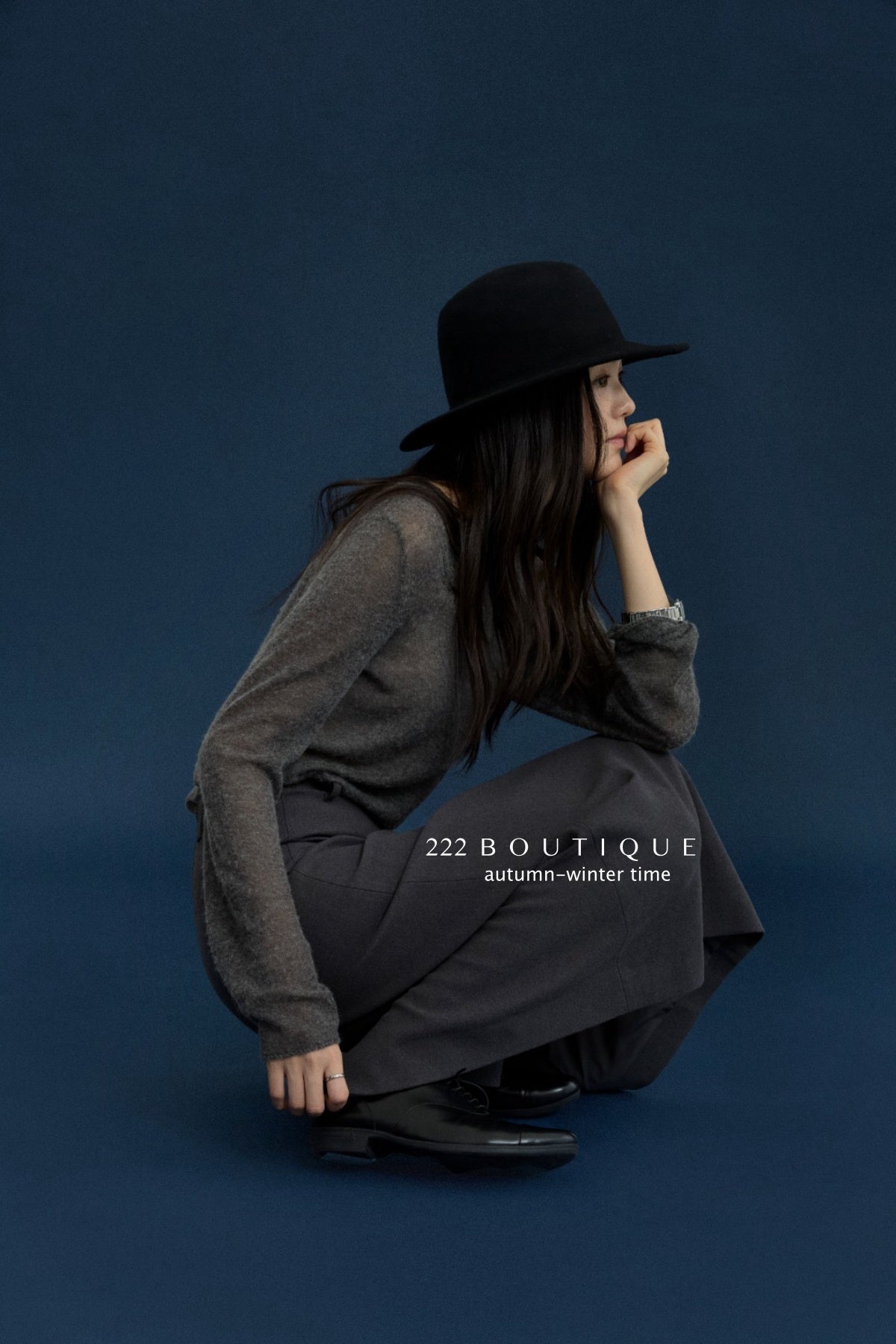 17v12 Poly pencil midi skirt