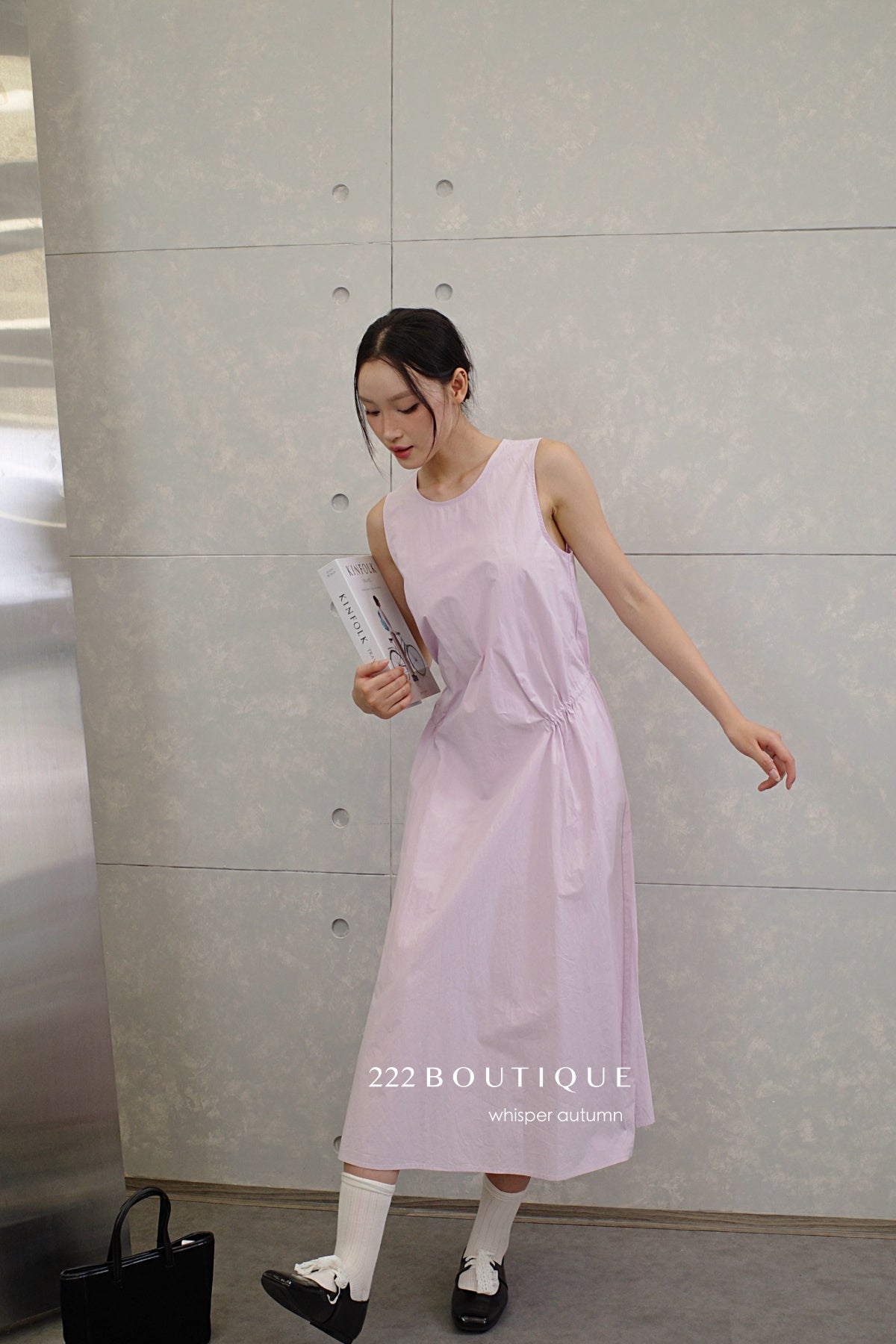 16v8 Tiered round-neck silk dress