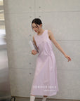 16v8 Tiered round-neck silk dress