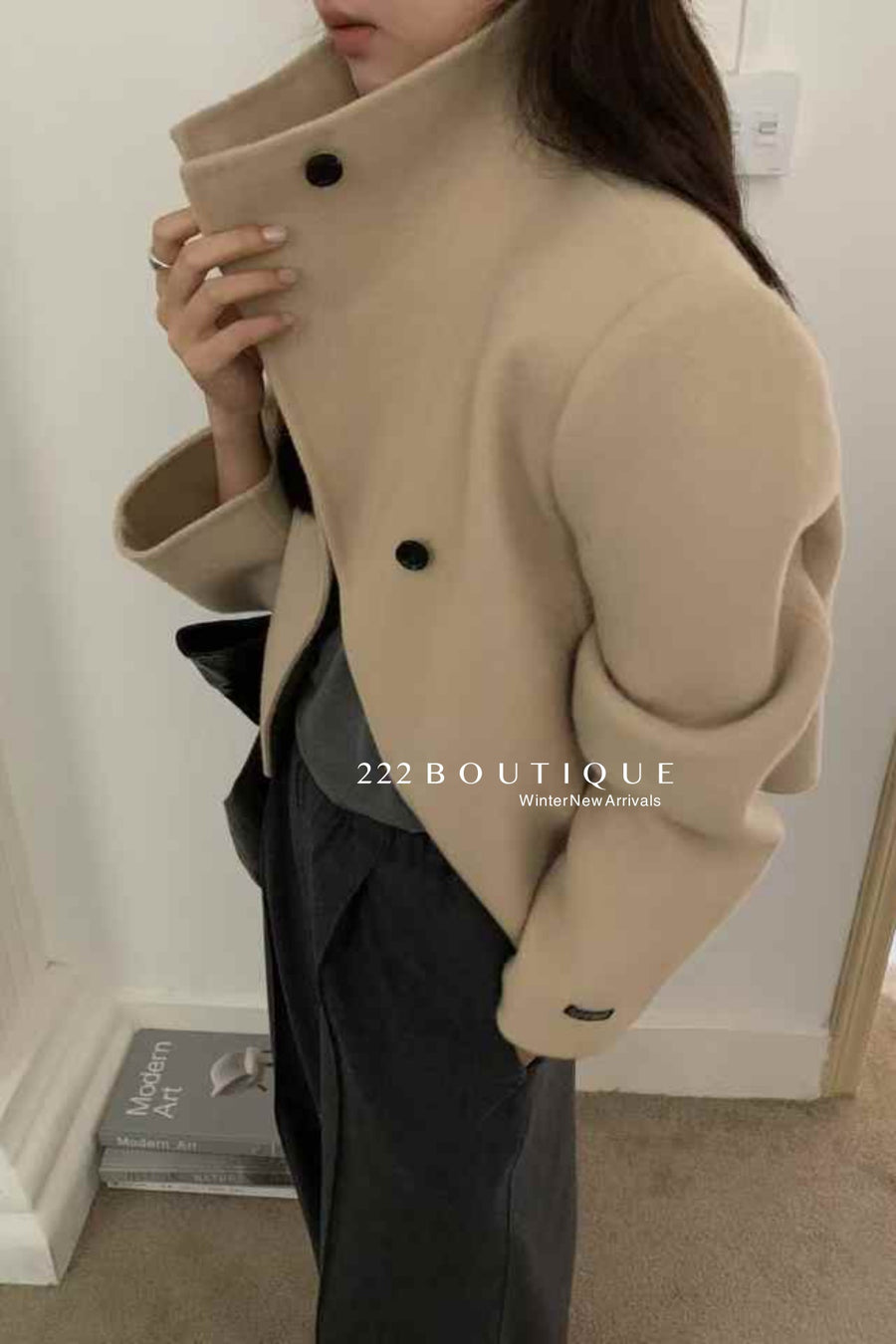 CASHMERE COAT - 97A35