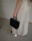 13v12 Linen strappy dress with back cut-out