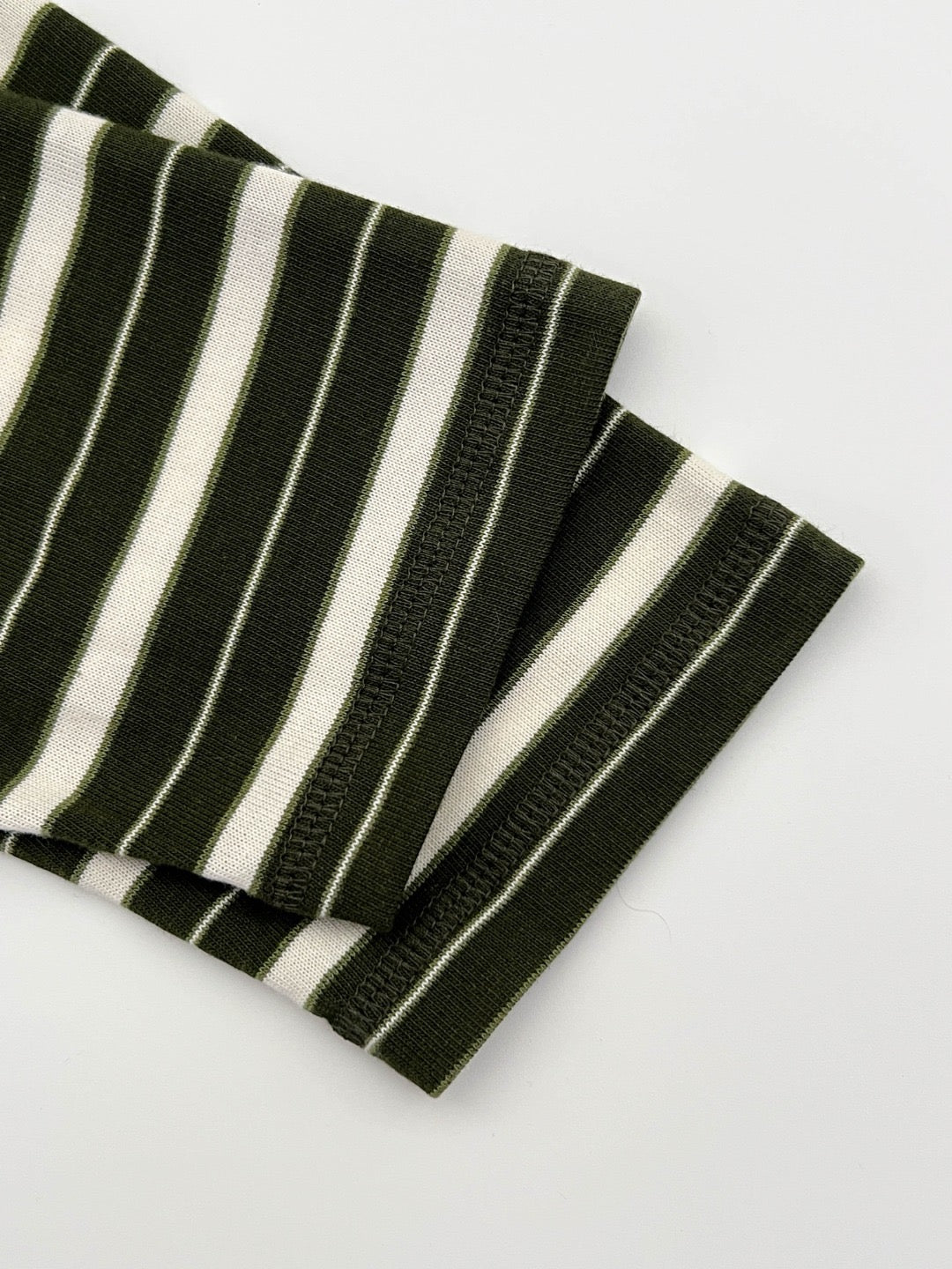17a32 Striped polo shirt with notch collar