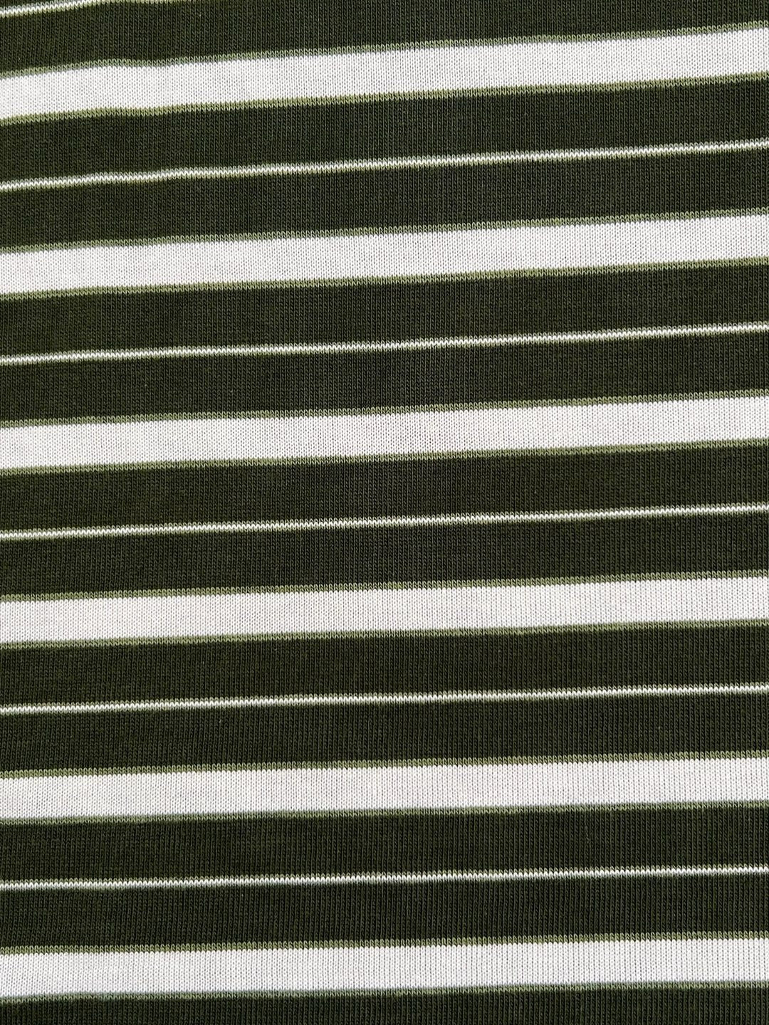 17a32 Striped polo shirt with notch collar