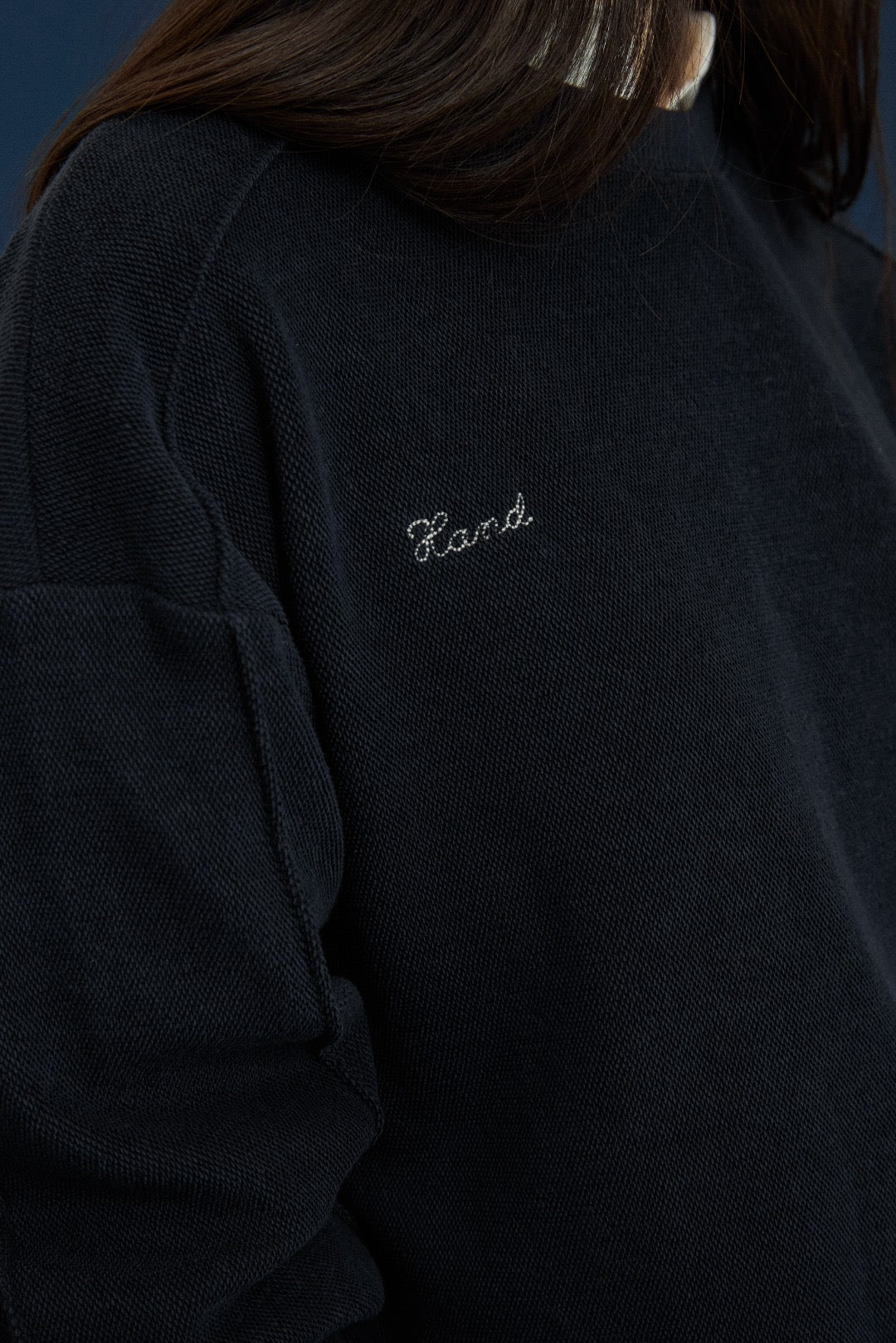17a34 Basic crew-neck sweater