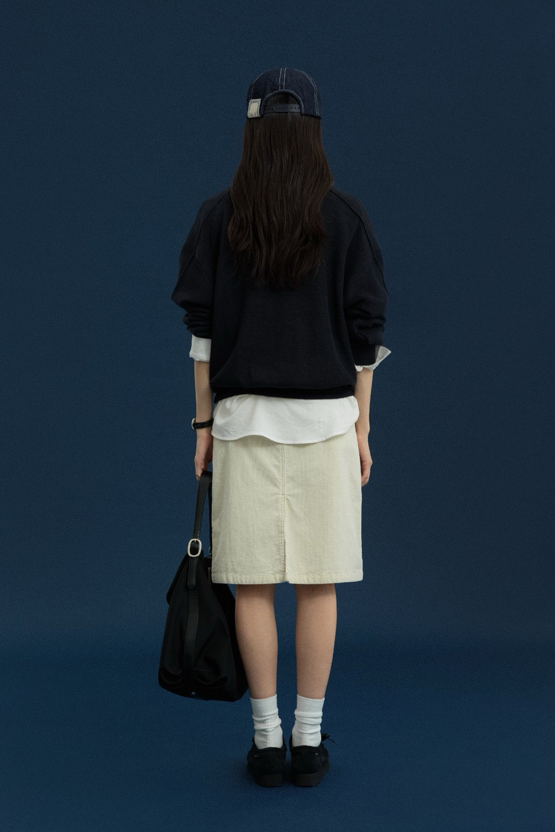 17a34 Basic crew-neck sweater