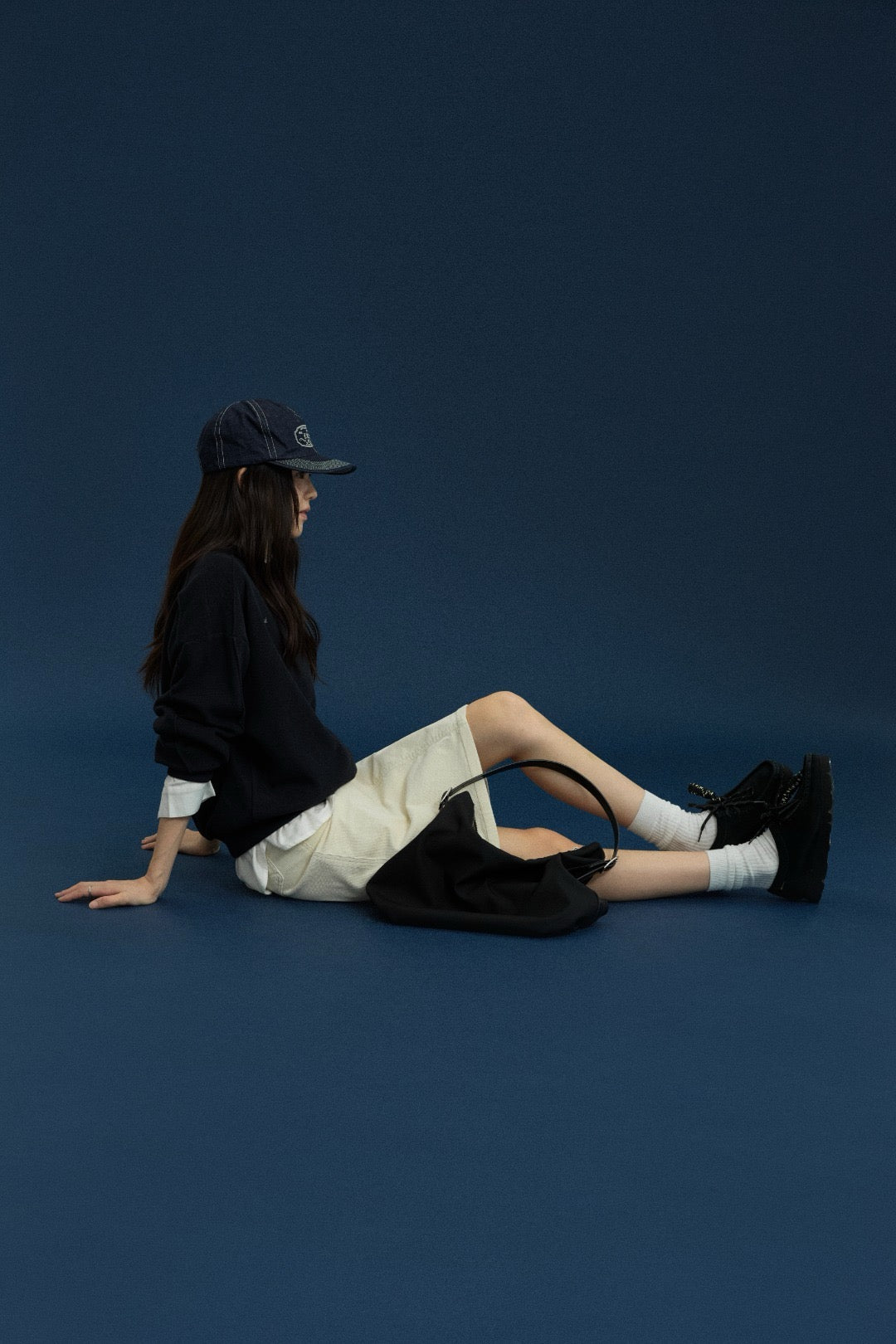 17a34 Basic crew-neck sweater