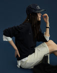 17a34 Basic crew-neck sweater