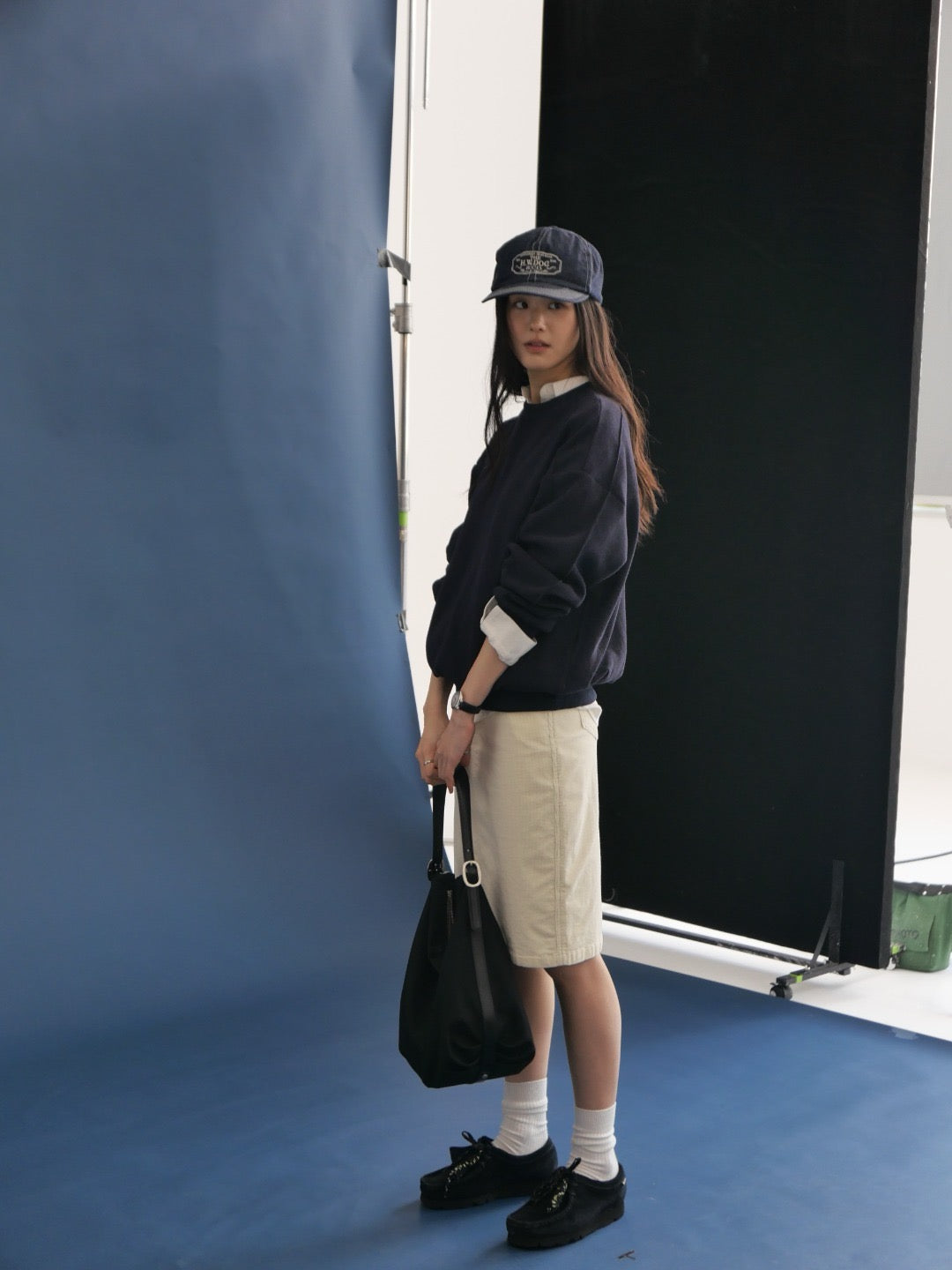 17a34 Basic crew-neck sweater