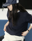17a34 Basic crew-neck sweater