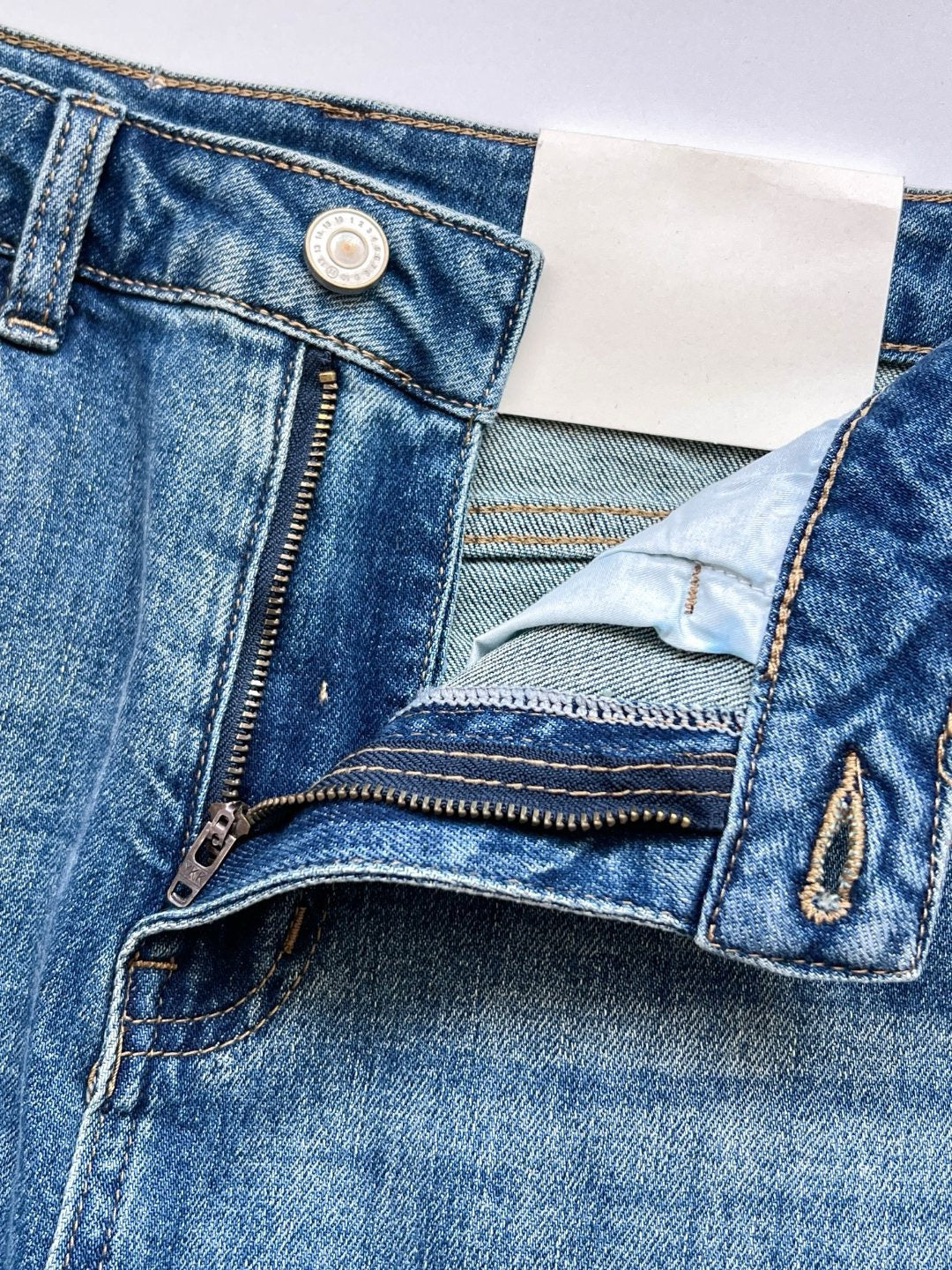 17q25 Basic baggy jeans