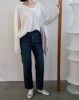 17q25 Basic baggy jeans