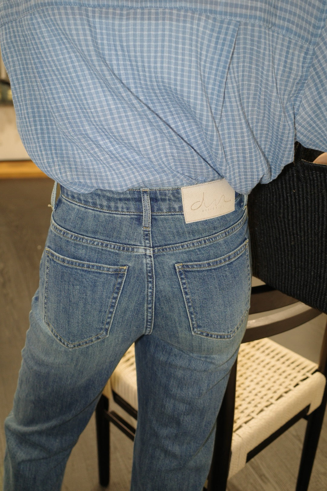 17q25 Basic baggy jeans