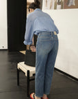 17q25 Basic baggy jeans