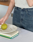 17q25 Basic baggy jeans