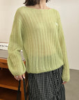 17a38 Whisper thin cashmere sweater
