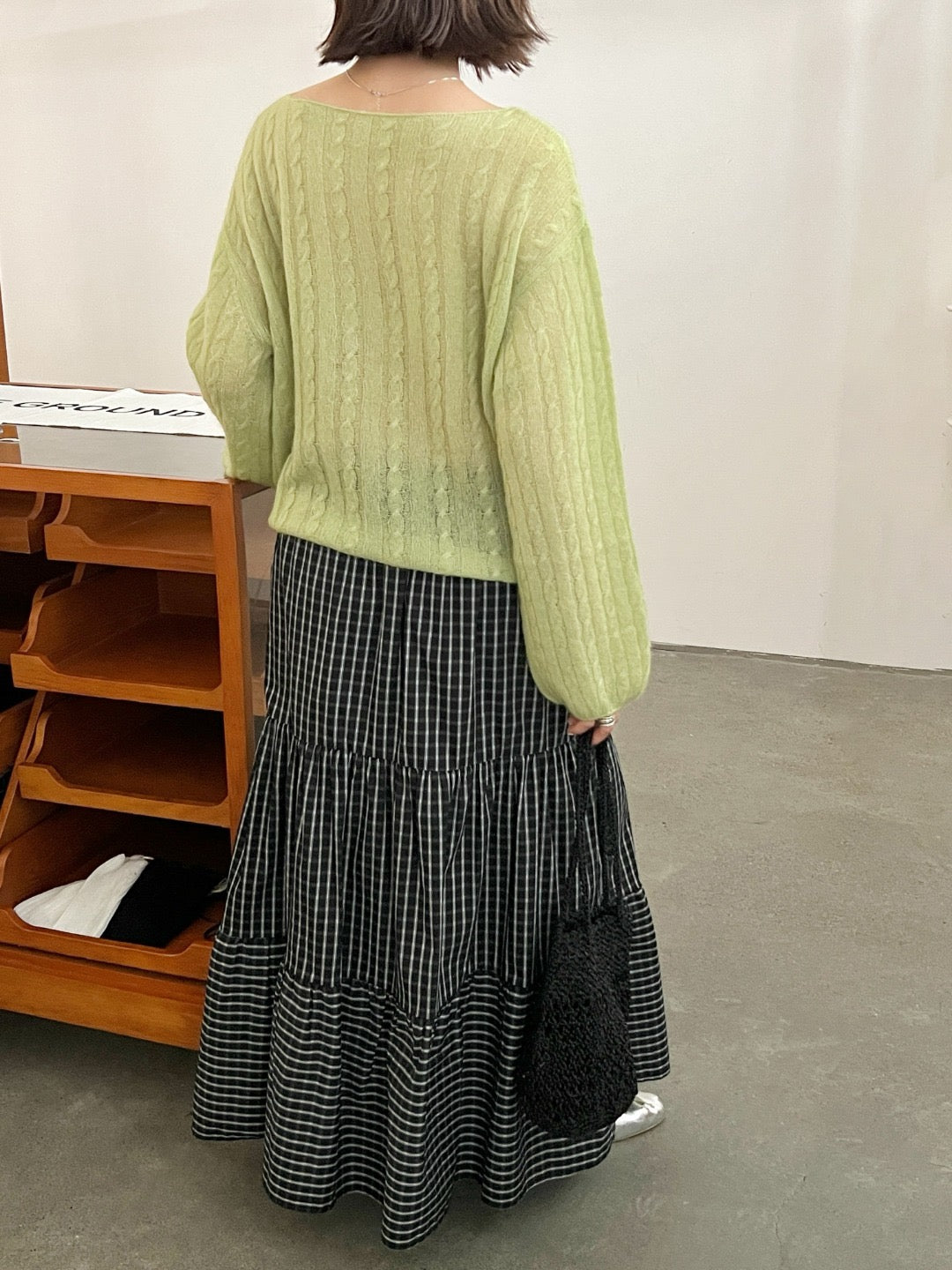 17a38 Whisper thin cashmere sweater